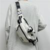 Trendy Unisex Crossbody Chest and Waist Bag for Casual, Sports, or Student Use