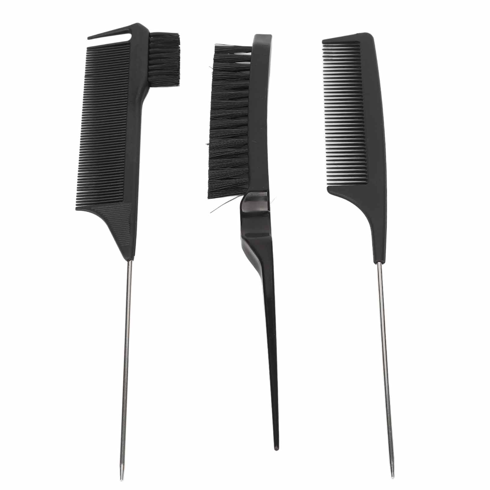 

Двусторонняя кисть для окрашивания волос Профессиональная салонная кисть для окрашивания из мягкого нейлона Расческа с хвостиком для