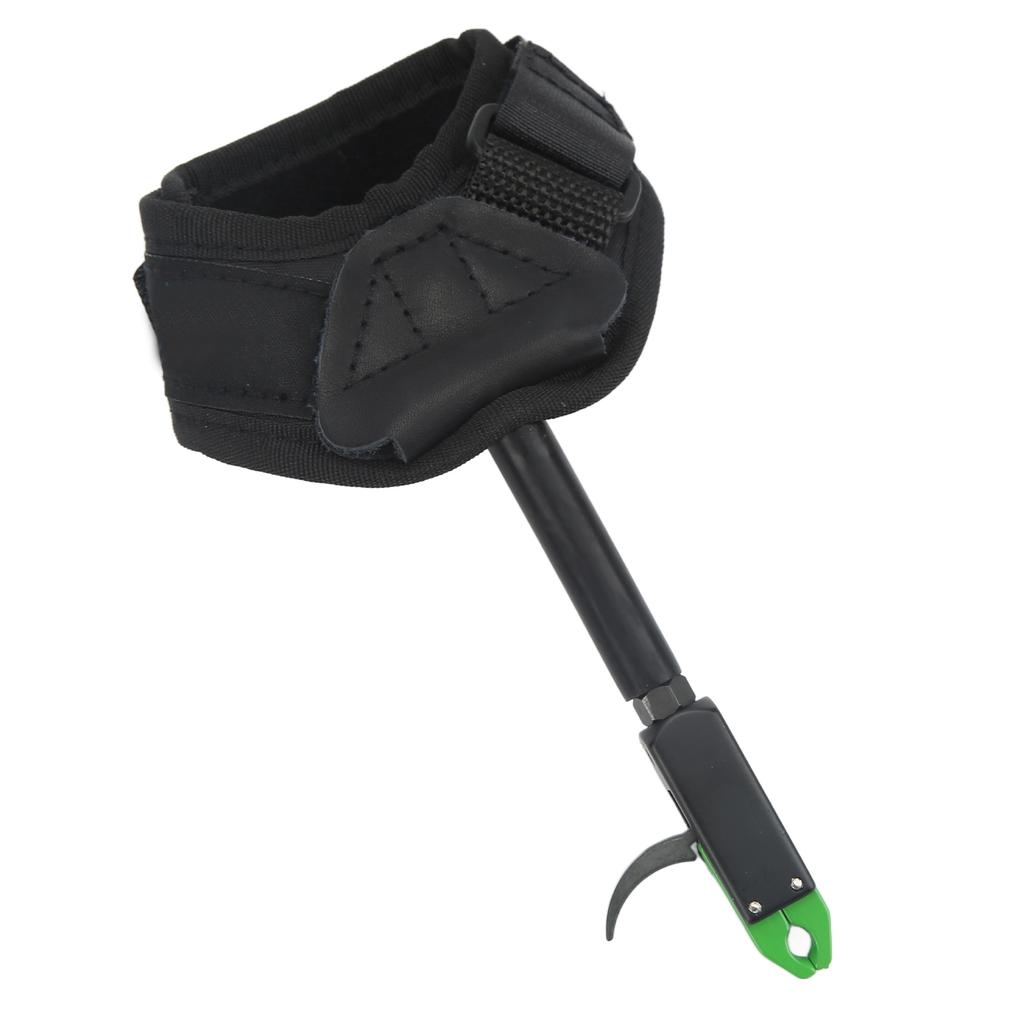 Bow Caliper Release Aid Aluminum Alloy Neoprene Wrist Strap Archery Accessories for Hunting