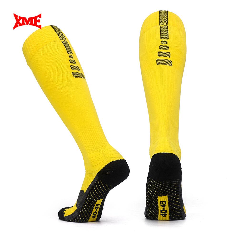 New Adult Long Tube Knee Elite Compression Football Socks Group Buying Game Sports Training Socks