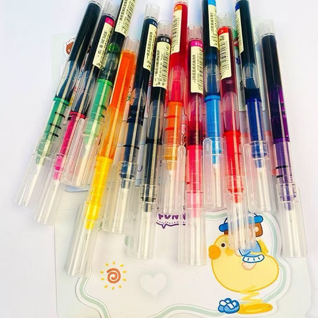 

Набор 13-цветных прямых гелевых ручек - Яркие чернила для студенческих тетрадей, поделок и художественных проектов