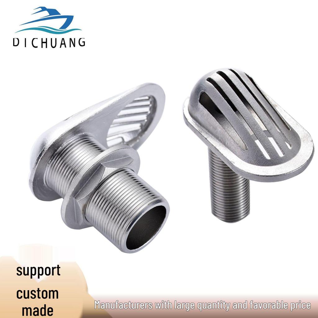 Stainless Steel 316 Seacock Hull Drain Outlet for Yacht/Boat