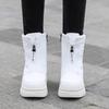 Fashion Snow Boots Women Shoes Plush Keep Warm Winter Boots Waterproof Outdoor Hiking Shoes Couple Ankle Boots