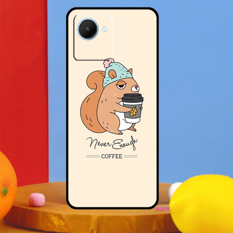 Squirrel Cute Animals For Realme C75 C71 C55 C53 C67 C61 C33 C63 C51 10 11 12 13 14 15 Pro Plus C65 GT7 Pro Case