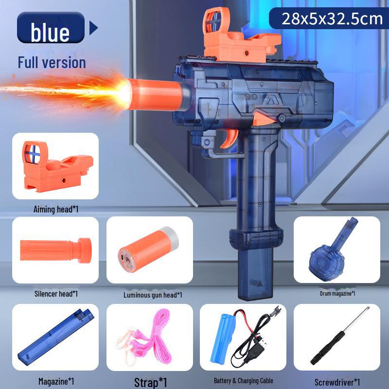 Uzi Electric Burst Water Gun for Kids – Large Capacity Toy for Water Fights