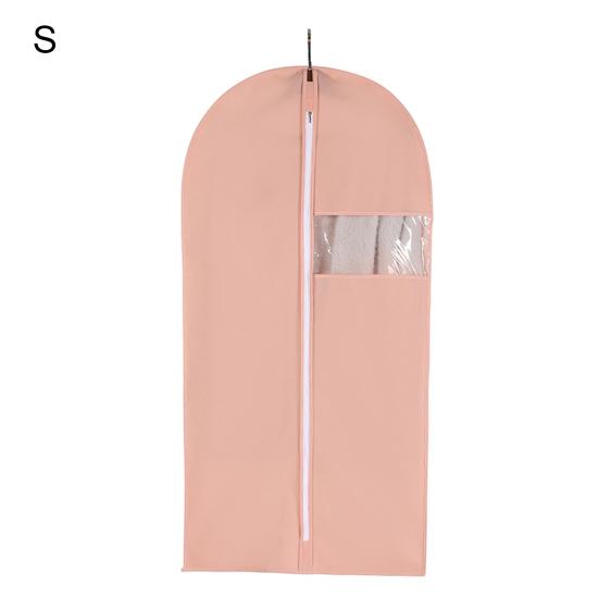 Cloth Overcoat Dust-proof Reusable Non Woven Fabric Visible Window Clothing Hanging Bag for Home