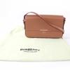 Excellent BURBERRY Shoulder Bag Grace Logo Leather Brown Leather Women Used