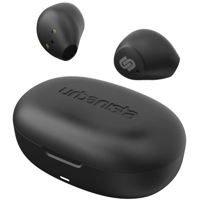 Écouteurs sans fil - Urbanista - Lisbon Noir - Intra-auriculaire - Jusqu'à 27 heures - Sans fil