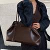 Large Capacity Tote Bag Women's 2025 New Korean Ins Trendy Fashion Shoulder Bag Handbag Genuine Leather Women's Bag