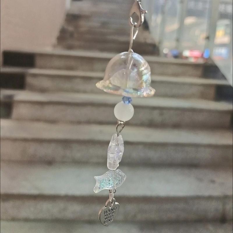 Unique Designs Beaded Phone Charm Stylish Handmade Phone Cord Phone Lanyard Charm For Commuting And Social Event