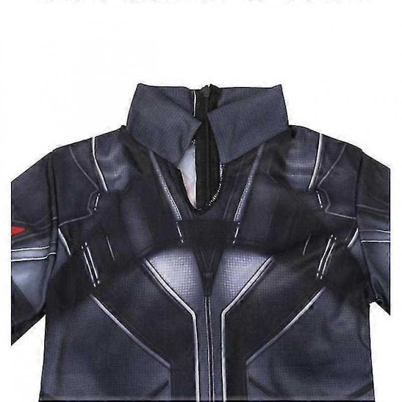 Black Widow Cosplay Coustume For Kids Jumpsuit Movie Character