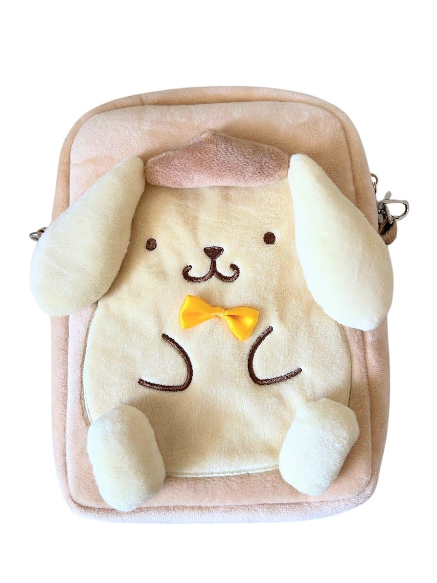 

Мягкий кошелек Morimoto Sangyo Sanrio Pompompurin кремовый