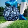 Tottenham Hotspur Theme Soccer Ball Size 5 Soccer Ball Soft Touch Professional Training Football for Outdoor Sports