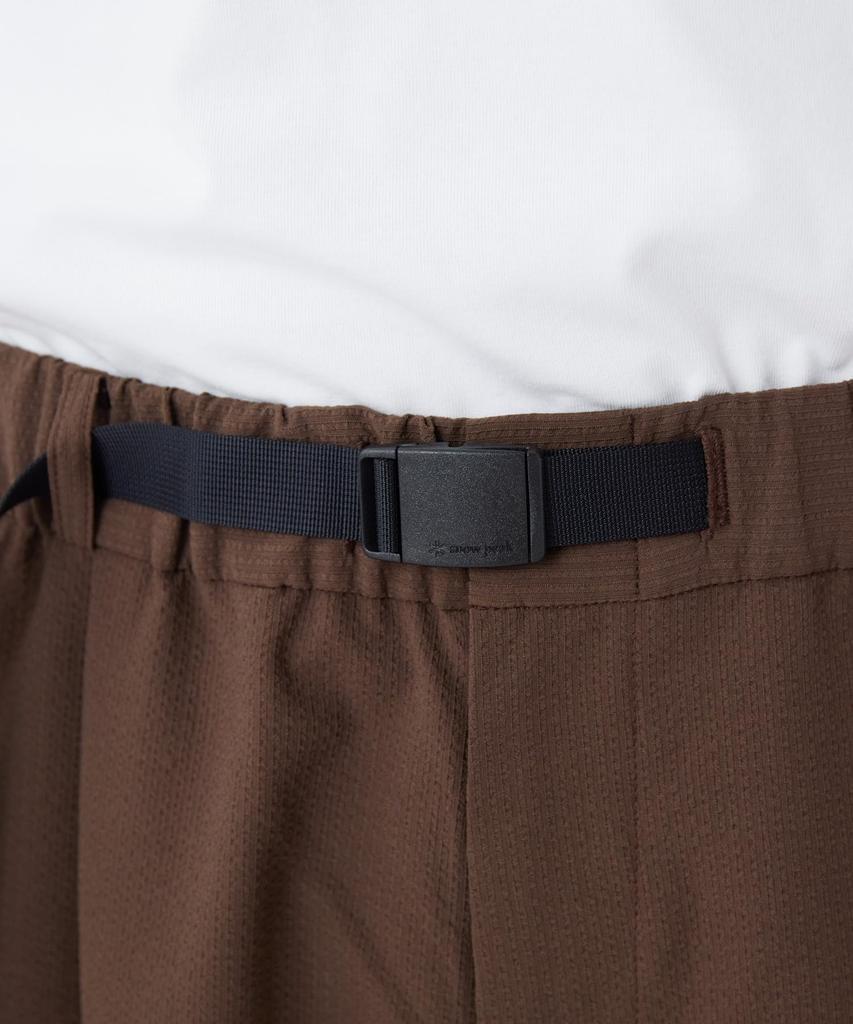 Snow Peak Airo Pants Long Pants for Men and Size L PT-26SU017 Women, BLACK