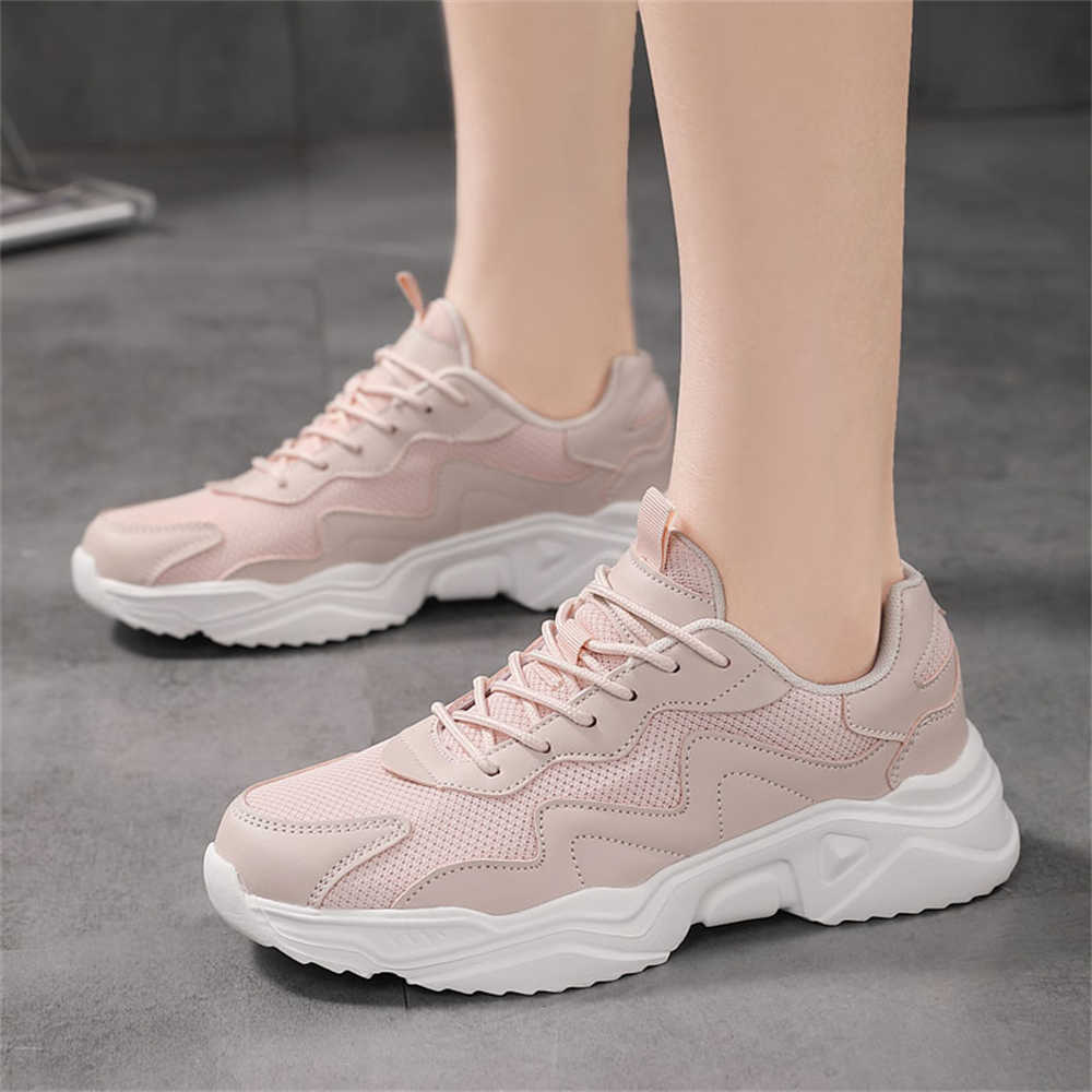 Fashion Thick Heel Number 41 Red Slides Flats Luxury Golf Shoes Women's Silver Sneakers Sports Model Sunny Losfers Vintage