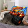 1pc Autumn Pixar Car Adventure Flannel Blanket Soft Warm Throw Blanket for Bedroom Living Room Bed Travel Camping Picnic Gift. M730028