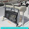 Boat Storage Bag For Fishing Equipment Life Vest Organization Adjustable Design With Ventilated Mesh Panels Waterproof
