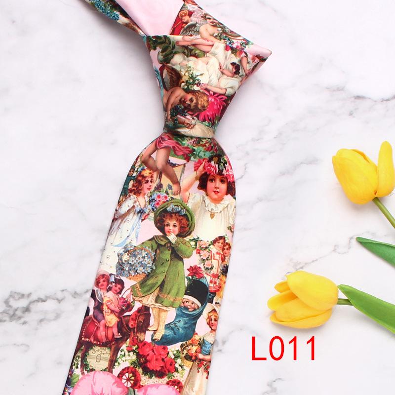 

Rael Мужской галстук Деловой галстук из полиэстера Галстук с мультяшным персонажем Свадебный Повседневный галстук