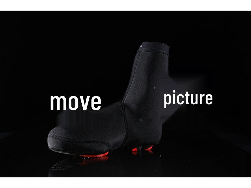 ROCKBROS Waterproof Warm Cycling Overshoes for Road and Mountain Bike Shoes