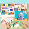 Animal 3d Sticker Puzzle Educational Toy For Kids Learning And Diy Fun