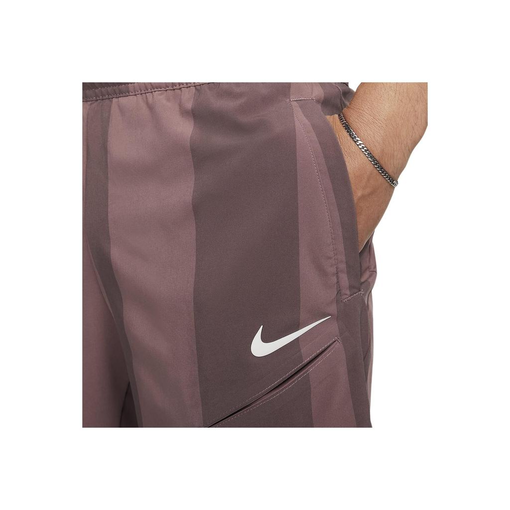 Nike Court Slam Logo Color Block Tennis Casual Shorts Men Shorts Smoky-Gray FD5219-208