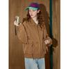 Coolhut American vintage Loose All-Match Short Coat 2025 Autumn Women's Outerwear