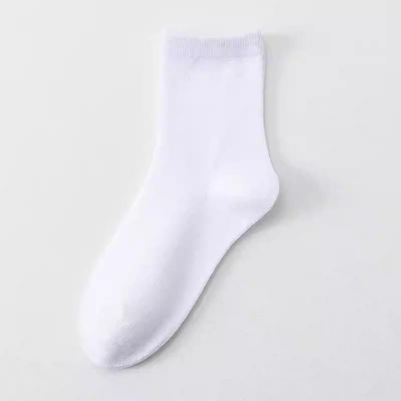 One-time Use Socks, Large Size, Breathable, for Travel, No-rinse, Portable, Mid-calf, Short-calf, Odor-resistant