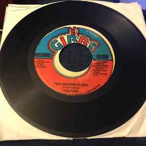 

7inch Record CULTURE Two Sevens Clash NONE Joe Gibbs Recor Jamaica Reggae Ska Dub Used
