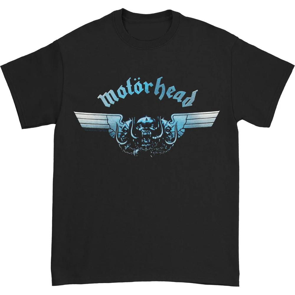 Motorhead Wings Skull Logo T-shirt