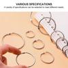 50/100Pcs O Ring Metal Binder Ring Sturdy Paper Binder Ring Loose Leaf Ring  School Office Supplies