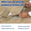 Tile Adhesive Glue Household Wall and Floor Tile Repair Adhesive Fix Hollow and Peeling Tiles Waterproof Back Coating Glue