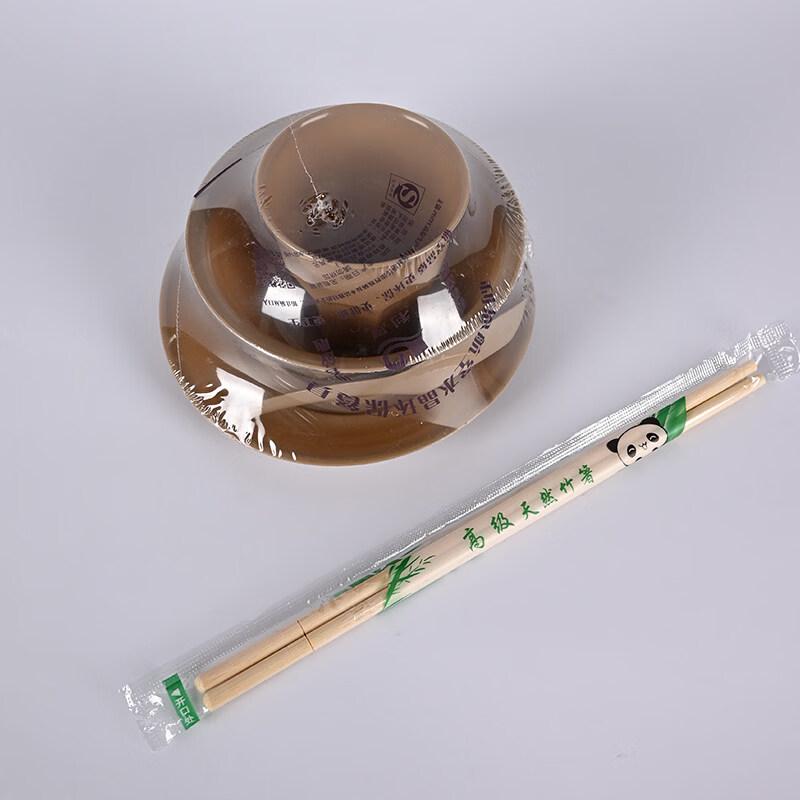 Eco-Friendly Disposable 4-Piece Tableware Set