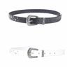 Punk Style Y2K Wide Belt Trouser Decoration PU Leather Waistbands Star Rivet Waist Belt  Gift