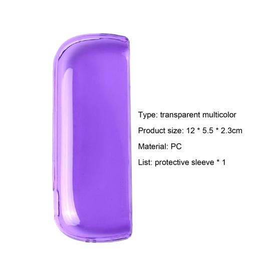 Protective Case Transparent Shockproof Hard PC E-cigarette Carrying Cover Cigarette Accessories for IQOS 3.0/3 DUO
