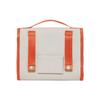 FILA Korean Style Sports Casual Multi-Pocket Large Capacity Nylon Backpack Unisex Backpack Off-White FS3BPD6013X-CRM