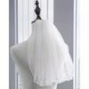 1pc Crystal Bridal Veils Short 1 Tier Soft Mesh With Comb Wedding Party Bride Hair Accessories for Women and Girls