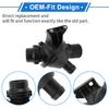 Engine Coolant Thermostat Housing Assembly for BMW 228i 320i 328i 428i 528i XDrive X1 X2 X3 X4 X5 Replace No.11538635689/11538648791