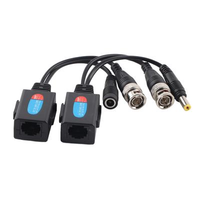 Pasivní CCTV napájecí video audio balun transceiver pro HDCVI HDTVI AHD Analog