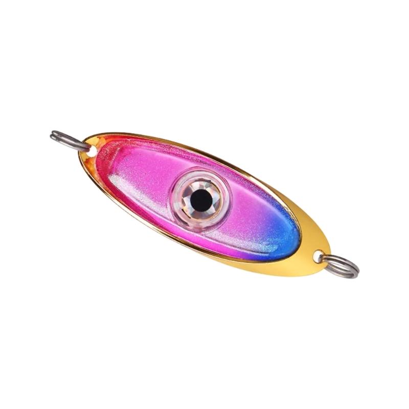 

Glowing Fishing Spoon Attracting Fish LED Fishing Lure Light Flasher Fishing Baits Glow In Dark Night Fishing Accessory