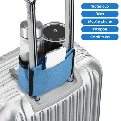 Travel Luggage Cup Holder Durable Suitcase Drink Bag with Drawstring Portable Milk Tea Coffee Mugs Holder for Flight Attendant