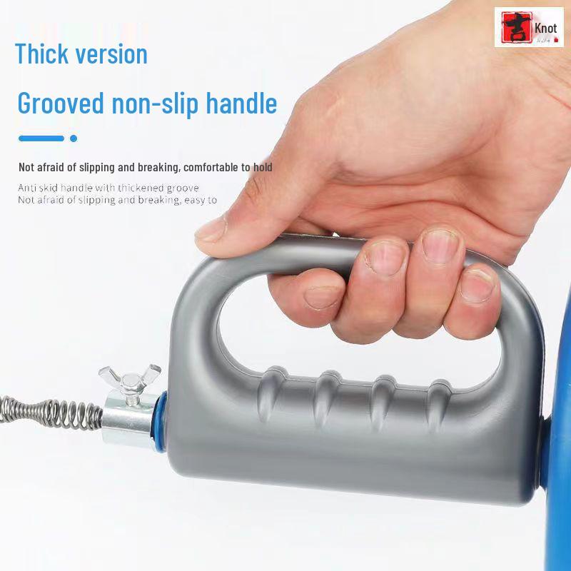 Electric Pipe Dredging Drill for Toilets, Kitchens, and Floor Drains