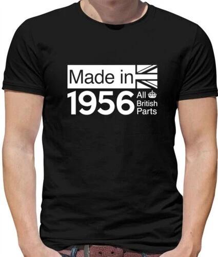 Tutti British Parts 1956 - T-Shirt - 67th Regalo Compleanno - Regalo - Idee 67 S