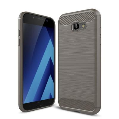 Shockproof Case - Samsung - Galaxy A7 (2017) A720 - Silicone TPU - Slim - Grey