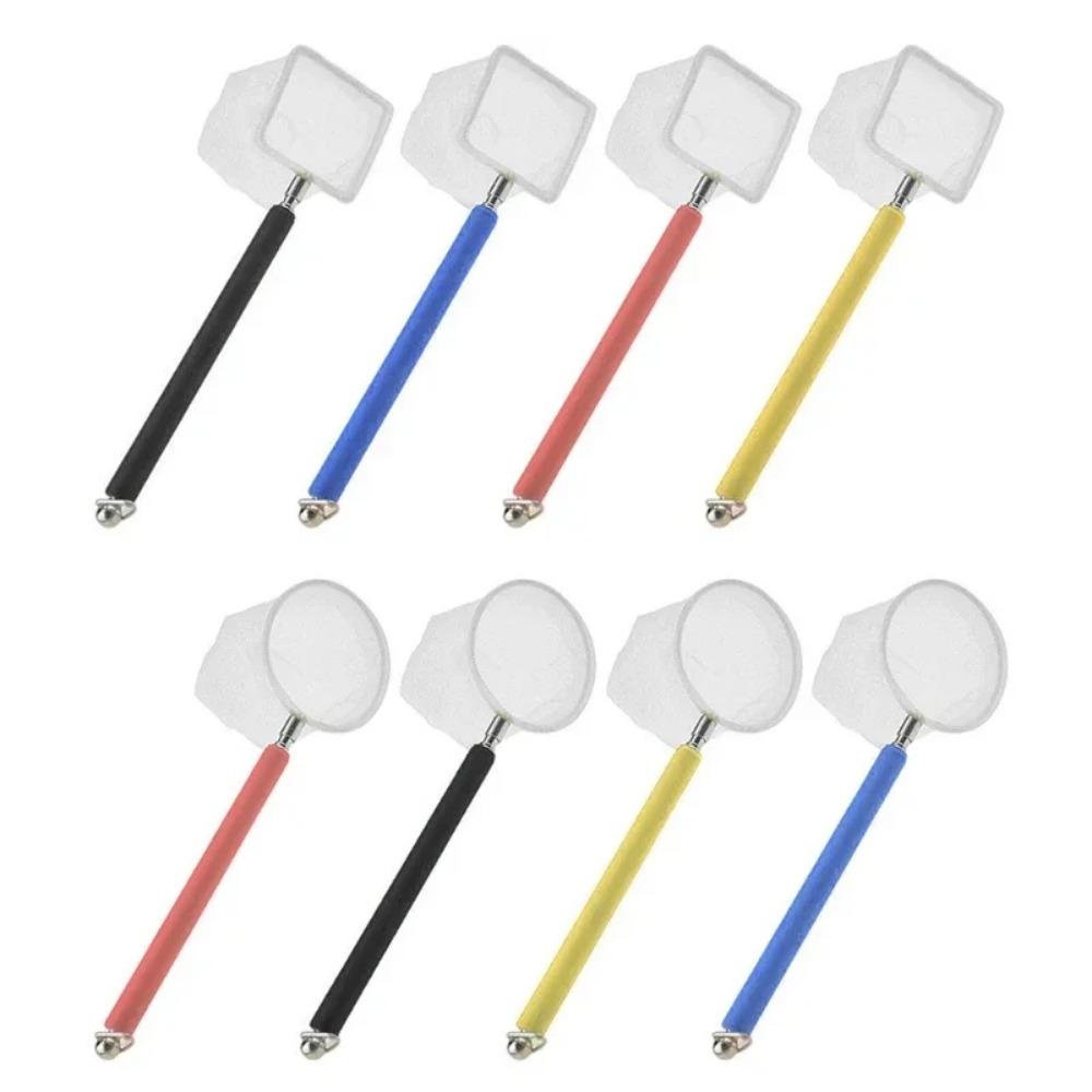 13-47Cm Flexible Aquarium Fish Tank Catch Net Fishnet Retractable 3D Fish Scoop Long Handle Cleaning Tool Catching Fishnet New