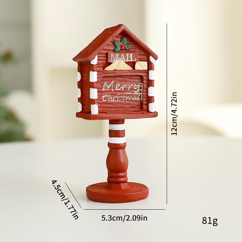 Christmas Decoration Creative Resin Crafts Ornaments Christmas Table Decoration Family Christmas Atmosphere Decoration Gifts