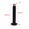 WeightLoading Post with Base Sturdy Freestanding Weight HeavyDuty Plate Holder for Fitness