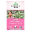 Organic India Tulsi Sweet Rose Caffeine-Free Herbal Tea, 18 Tea Bags (28.8g)