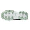 Skechers D'LITES 1.0 Women White Green Low Top Casual Shoes Mesh Synthetic Leather Comfortable Versatile 896289-WMNT