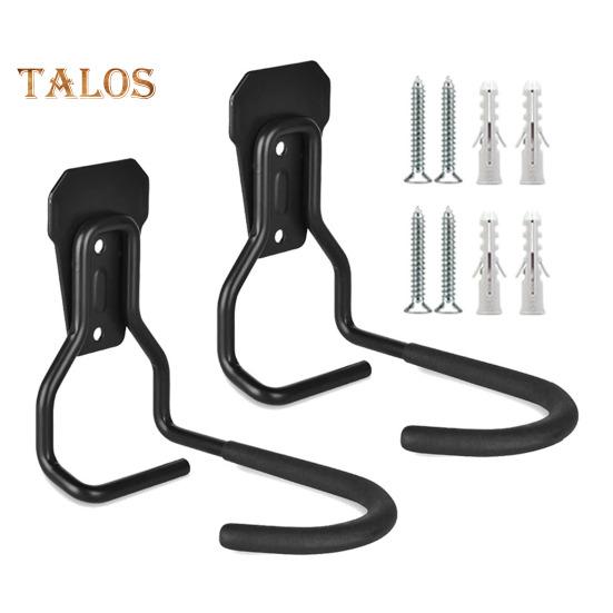 

1 шт./2 шт. стойка для велосипеда настенный держатель для велосипеда в помещении вешалка для горного велосипеда крючок для хранения велосипеда стойка для потолка гаража 2pcs чёрный