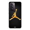 Case For Oppo Reno 12 5g Jordan Logo 23 Nike Basketball Golden Color Maniacase
